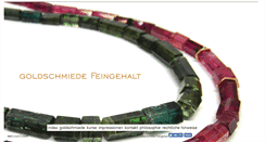 Desktop Screenshot of feingehalt-bochum.de